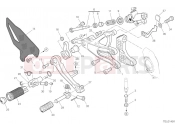 DUCATI 2021 Panigale V4 SP Footrests Right