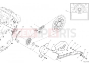 DUCATI 2021 Panigale V4 SP Front Sprocket & Chain