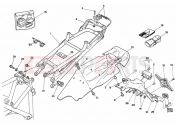 DUCATI 1997 Superbike 916 SPS REAR FRAME » FRAME