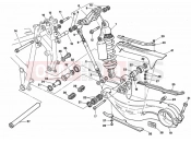 DUCATI 1997 Superbike 916 SPS REAR SHOCK ABSORBER » SWING ARM