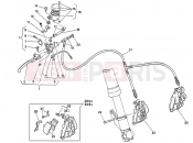 DUCATI 1997 Superbike 916 SPS FRONT BRAKE SYSTEM » BRAKING SYSTEM