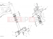 DUCATI 2020 Scrambler Cafe Racer Steering Assembly
