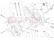 DUCATI 2016 Scrambler Classic HALF-CRANKCASES PAIR