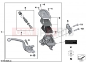 Control assembly fitting - BMW Motorrad F 900 R A2 25 (0K91) 2024