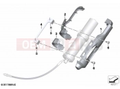 Holder for engine spring strut - BMW Motorrad F 900 R A2 25 (0K91) 2024
