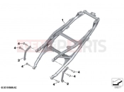 Rear frame - BMW Motorrad F 900 R A2 25 (0K91) 2024