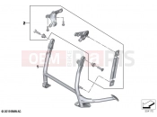 Centre stand - BMW Motorrad F 900 R A2 25 (0K91) 2024