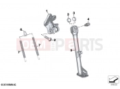 Side stand - BMW Motorrad F 900 R A2 25 (0K91) 2024