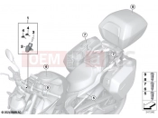Single key locking system EWS 4 - BMW Motorrad F 900 R A2 25 (0K91) 2024