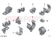 Cable clips, hose supports - BMW Motorrad F 900 R A2 25 (0K91) 2024