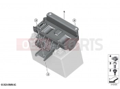 Battery holder - BMW Motorrad F 900 R A2 25 (0K91) 2024
