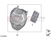 LED headlight - BMW Motorrad F 900 R A2 25 (0K91) 2024