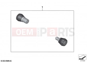 Retrofitting, axle protectors - BMW Motorrad F 900 R A2 25 (0K91) 2024