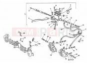 DUCATI 1996 Supersport 400 SS FRONT BRAKE SYSTEM DOUBLE DISC » BRAKING SYSTEM