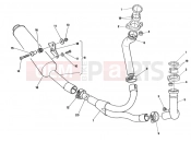DUCATI 1996 Supersport 600 SS EXHAUST SYSTEM » EXHAUST SYSTEM
