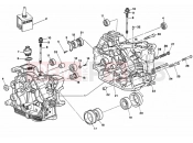 DUCATI 1996 Supersport 750 SS CRANKCASE FMM &GT;001274 » ENGINE CASE