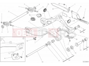 DUCATI Scrambler Desert Sled SWINGARM