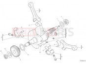 DUCATI Scrambler Desert Sled CONNECTING RODS