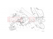DUCATI 2018 Scrambler 1100 Special FOOTRESTS, RIGHT