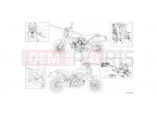 DUCATI 2018 Scrambler 1100 Special LABEL, WARNING