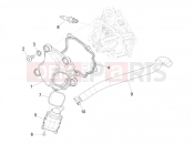 PIAGGIO Beverly 300 Deep Black E5 MY23 (EU) Cylinder head cover