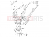 Frame/bodywork - Piaggio Beverly 400 HPE E5 (EU) 2021