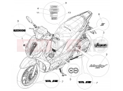 Plates - Emblems - Piaggio Medley 125 E5 (EU) 2021