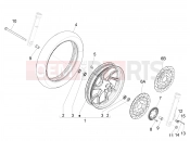 Front wheel - Piaggio Medley 125 E5 (EU) 2022