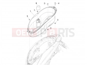 Helmet huosing - Undersaddle - Piaggio Medley 125 E5 (EU) 2022