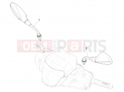 Driving mirror/s - Piaggio Medley 200 E5+ (EU) 2024