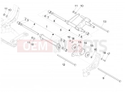 Swinging arm - Piaggio Medley 200 E5+ (EU) 2025