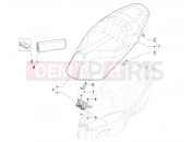 Saddle/seats - Piaggio MP3 310 HPE / HPE Sport E5+ (EU) 2024