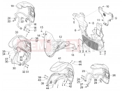 Wheel huosing - Mudguard - Piaggio MP3 310 HPE / HPE Sport E5+ (EU) 2024