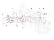 Cooler pump - Piaggio MP3 530 HPE Exclusive E5+ (EU) 2024