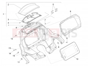 Meter combination - Cruscotto - Piaggio MP3 530 HPE Exclusive E5+ (EU) 2024