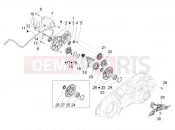 Reverse gear assy - Piaggio MP3 530 HPE Exclusive E5+ (EU) 2024