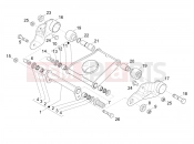 Swinging arm - Piaggio MP3 530 HPE Exclusive E5+ (EU) 2024