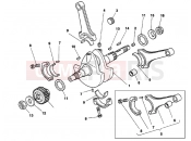 DUCATI 1996 Superbike 916 CRANKSHAFT 003998&GT; » ENGINE CASE