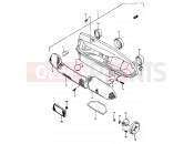 SUZUKI AP50 R (1994) (R/S/T) 22 - REAR COMBINATION LAMP