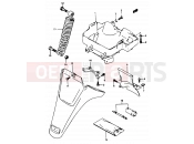 SUZUKI AP50 T (1996) (R/S/T) 42 - REAR FENDER