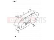 SUZUKI AP50R7 W (1998) (T/7/V) 3 - CRANKCASE LEFT COVER