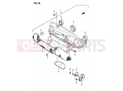 SUZUKI AP50 V (1997) (T/7/V) 20 - REAR COMBINATION LAMP