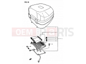 SUZUKI AP50 V (1997) (T/7/V) 43 - SADDLE BOX (OPTIONAL)