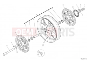 FRONT WHEEL - Ducati Multistrada 1260 S Touring 2020