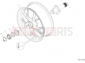 REAR WHEEL - Ducati Multistrada 1260 S Touring 2020