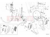 FRONT BRAKE SYSTEM - Ducati Multistrada 1260 S Touring 2020