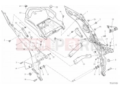 REAR FRAME COMP. - Ducati Multistrada 1260 S Touring 2020