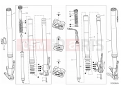 FRONT FORK - Ducati Multistrada 1260 S Touring 2020
