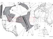 DUCATI 2025 Desert X Side fairings