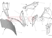 DUCATI 2025 Desert X Radiator fairing